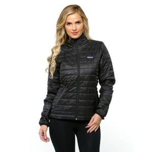 Patagonia Women's Nano Puff Black Jacket Small